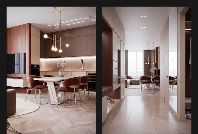 create photorealistic interior visualization